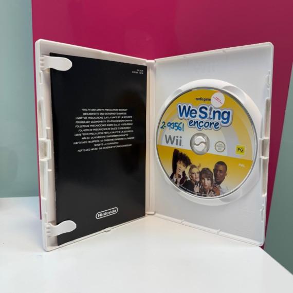 9-2-93561-3-Videojuego Wii We Sing Encore