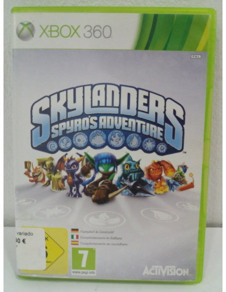 9-2-95397-1-Juego Xbox 360 Skylanders Spyro Adventure