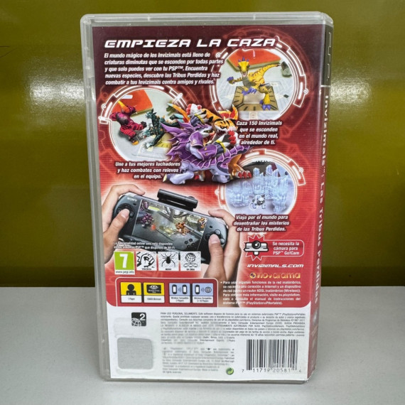9-2-96956-3-Videojuego PSP Invizimals Las Tribus Perdidas