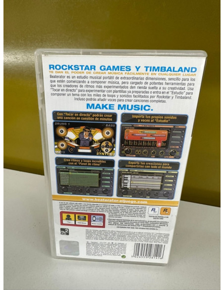 9-9-45481-3-Videojuego PSP Beaterator