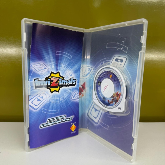 9-9-49418-3-Videojuego PSP invizimals