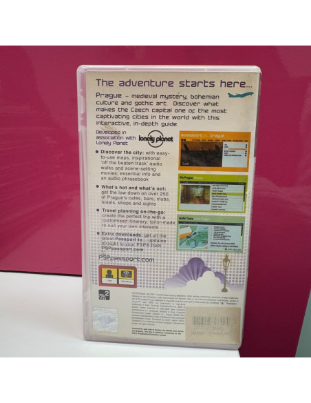 9-9-50073-5-Videojuego PSP Passport to... Prague 