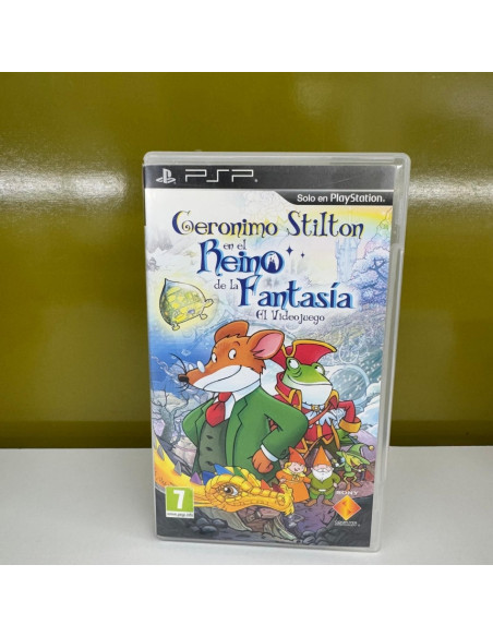 9-9-52078-2-Videojuego PSP Geronimo Stilton en el reino de la fantasia
