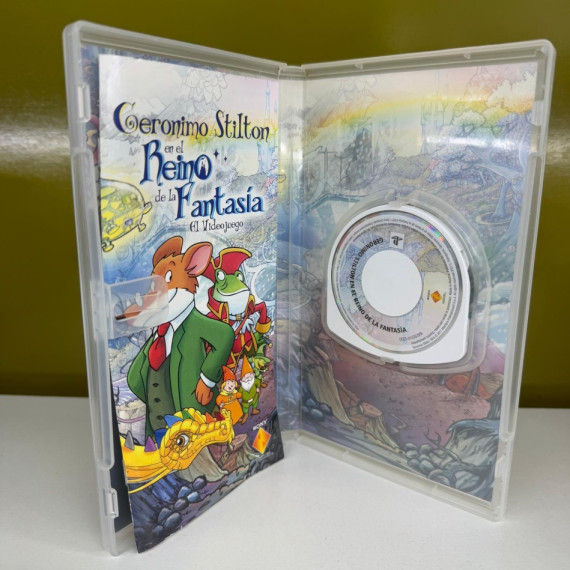9-9-52078-3-Videojuego PSP Geronimo Stilton en el reino de la fantasia