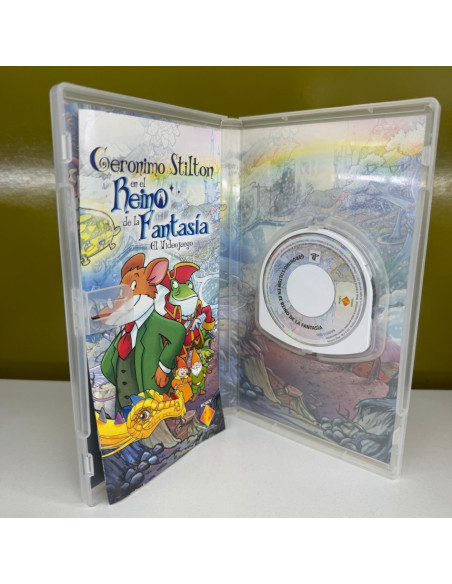 9-9-52078-3-Videojuego PSP Geronimo Stilton en el reino de la fantasia