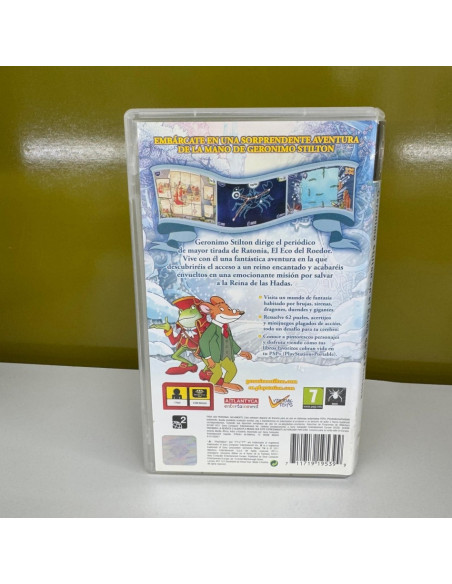 9-9-52078-4-Videojuego PSP Geronimo Stilton en el reino de la fantasia