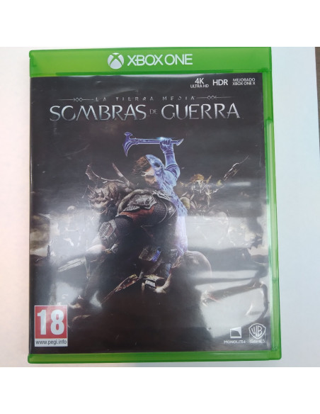 9-9-52186-1-Videojuego Xbox One Sombras De Guerra Xbox One