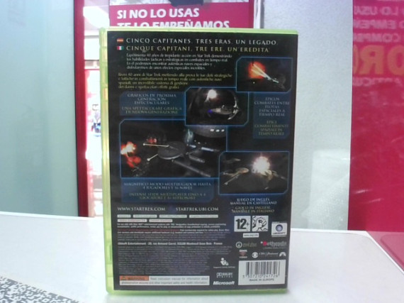 9-9-54994-3-Videojuego Xbox Star trek legacy