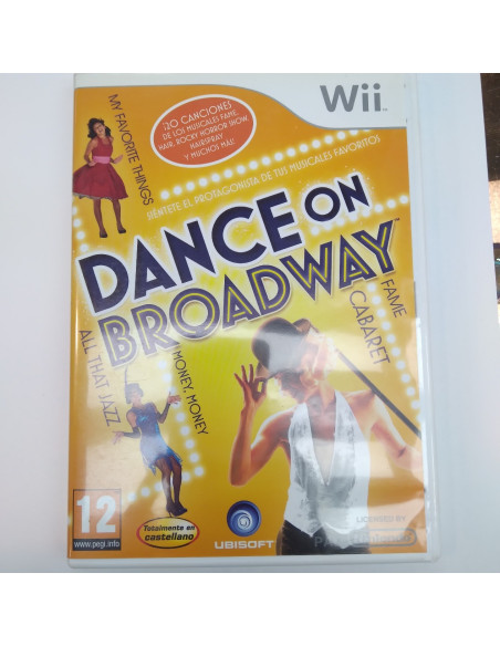 9-9-56692-1-Videojuego Wii DANCE ON BROADWAY
