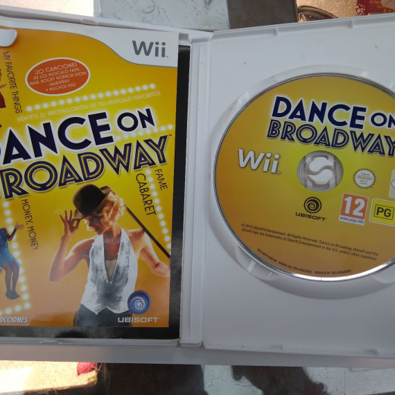 9-9-56692-2-Videojuego Wii DANCE ON BROADWAY