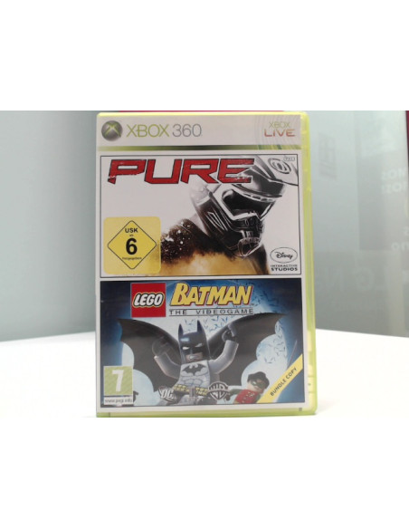 9-9-59222-1-Videojuego Xbox 360 Pure Lego Batman 