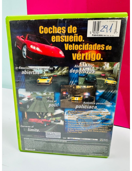 9-9-61598-3-Videojuego Xbox Clasica Need for speed hot pursuit 2