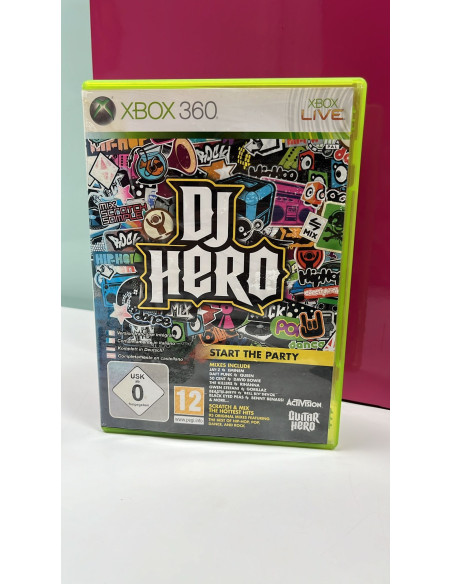 9-9-64226-1-Videojuego Xbox 360 juego Dj hero