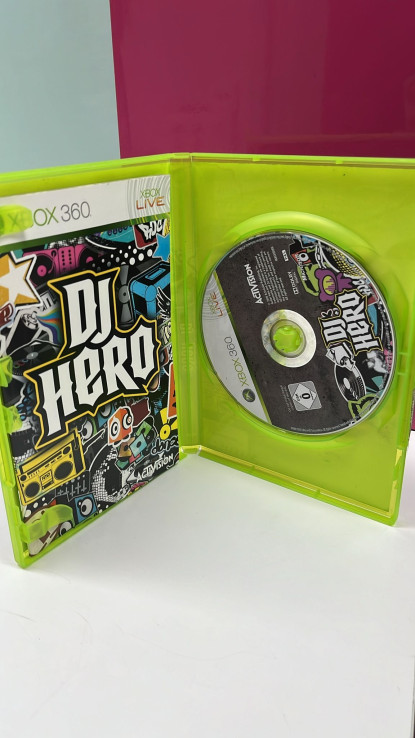 9-9-64226-2-Videojuego Xbox 360 juego Dj hero