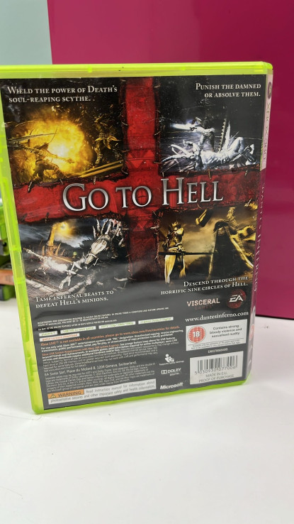 9-9-64232-3-Videojuego Xbox 360 Dantes inferno uk
