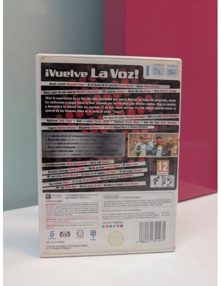 9-9-66472-3-Videojuego Wii La voz 