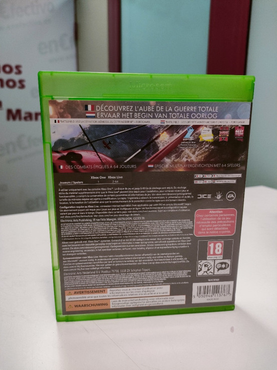 9-9-66854-3-Videojuego Xbox One battlefield 1