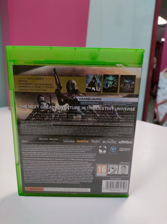 9-9-67276-3-Videojuego Xbox One destiny the taken king