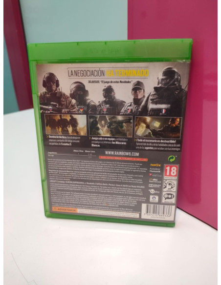 9-9-70934-3-Videojuego Xbox One Rainbows X siege