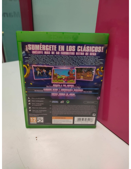 9-9-70948-2-Videojuego Xbox One sega mega drive classics
