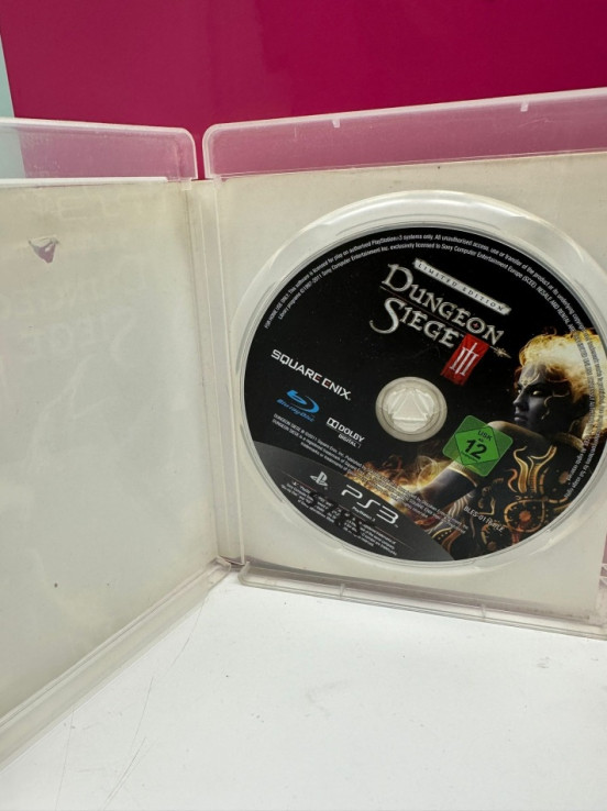 9-9-62371-2-Videojuego PS3 Dungeon Siege Limited edition