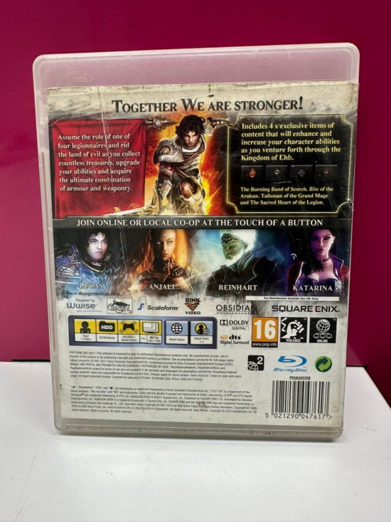 9-9-62371-3-Videojuego PS3 Dungeon Siege Limited edition