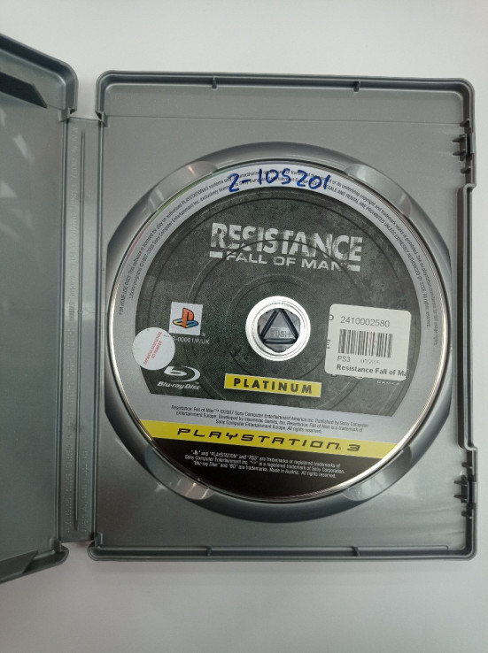 9-9-63200-2-Videojuego PS3 Resistance pal francia