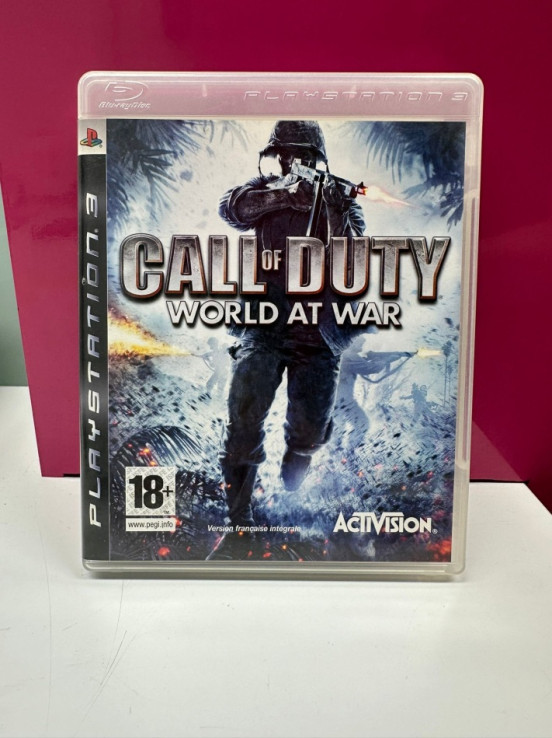 9-9-63206-3-Videojuego PS3 cod world at war pal francia