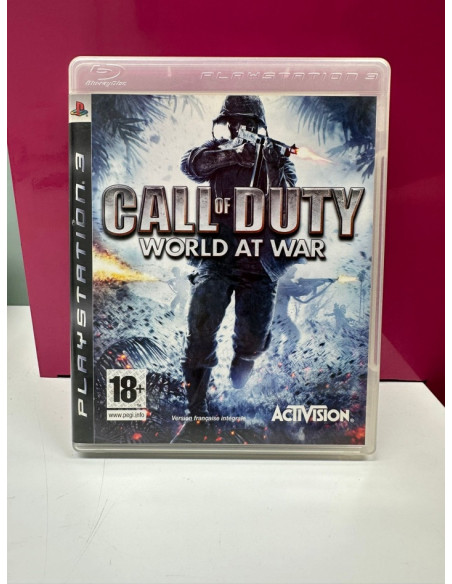 9-9-63206-3-Videojuego PS3 cod world at war pal francia