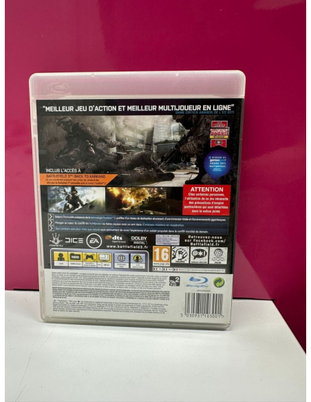 9-9-63214-2-Videojuego PS3 battlefield 3 pal francia