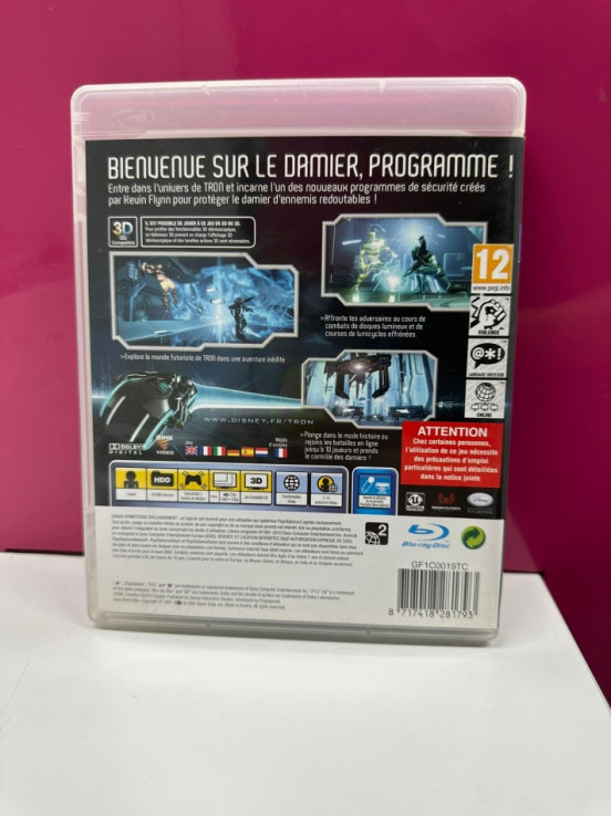 9-9-63220-2-Videojuego PS3 Tron evolution pal francia