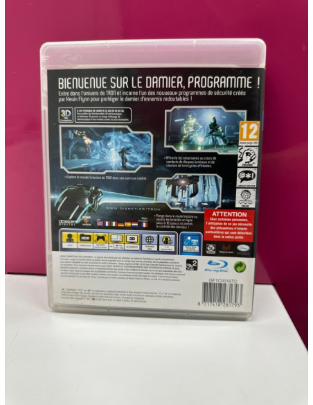 9-9-63220-2-Videojuego PS3 Tron evolution pal francia