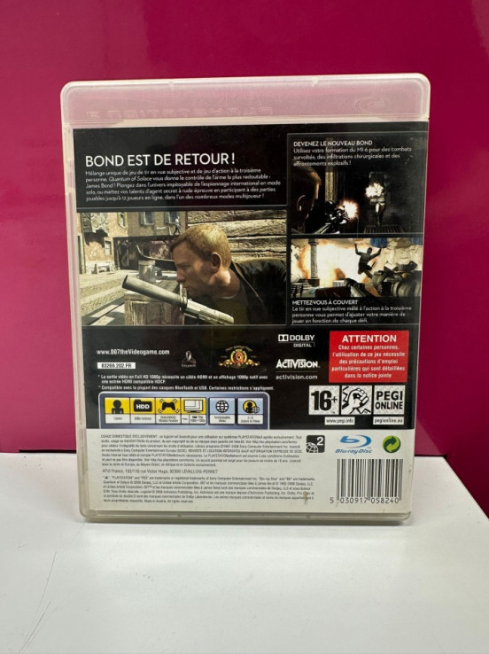 9-9-63231-2-Videojuego PS3 007 quantum of solace pal francia