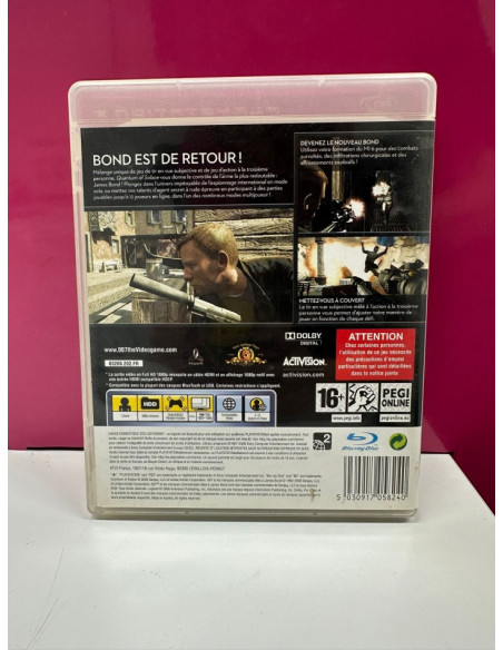 9-9-63231-2-Videojuego PS3 007 quantum of solace pal francia