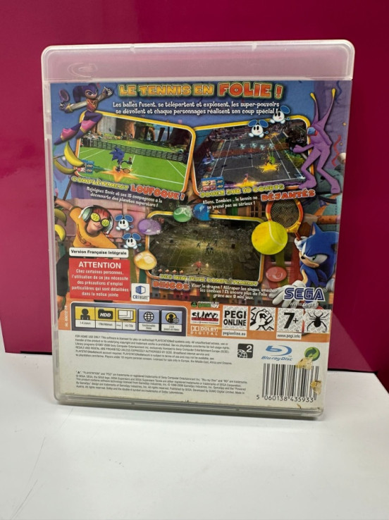 9-9-63232-2-Videojuego PS3 Sega superstar tennis pal francia