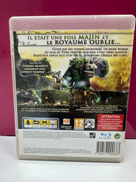 9-9-63238-2-Videojuego PS3 Majin and the forsaken kingdom pal fr