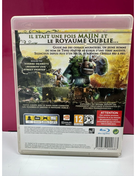 9-9-63238-2-Videojuego PS3 Majin and the forsaken kingdom pal fr