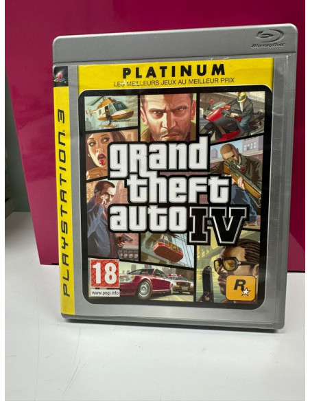 9-9-63246-1-Videojuego PS3 Gta 4 pal francia