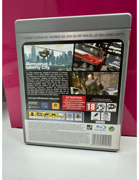 9-9-63246-2-Videojuego PS3 Gta 4 pal francia