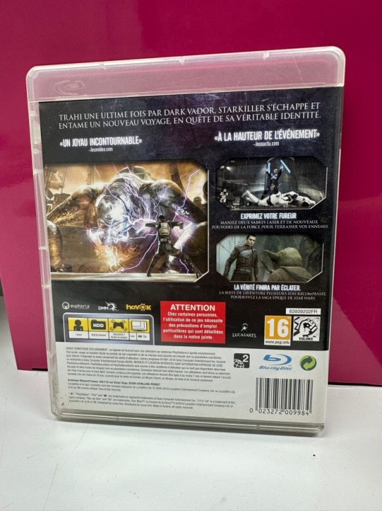 9-9-63247-2-Videojuego PS3 Star wars ps3 pal francia