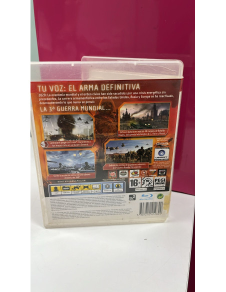 9-9-63272-3-Videojuego PS3 Tom clancys endwar