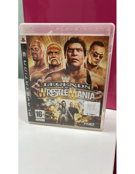 9-9-63273-1-Videojuego PS3 Legends of wrestlemania