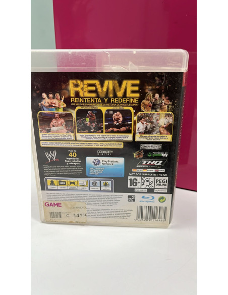 9-9-63273-3-Videojuego PS3 Legends of wrestlemania