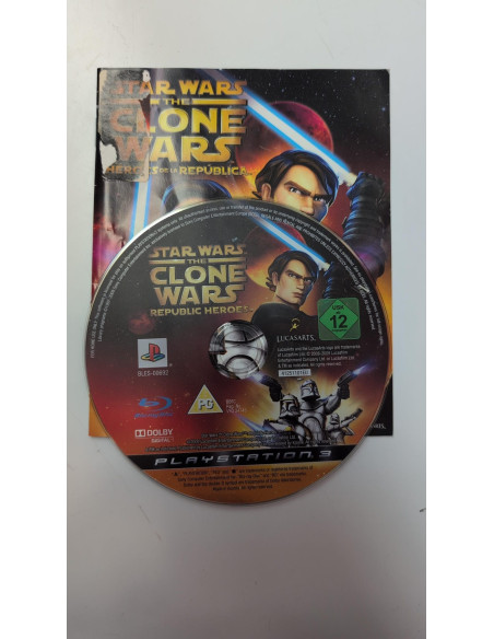 9-9-63276-4-Videojuego PS3 Star Wars The Clone wars 