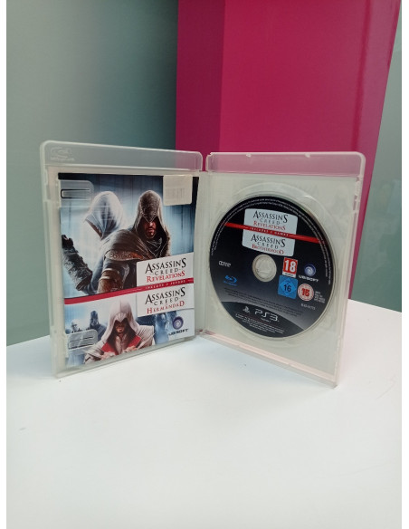 9-9-65949-2-Videojuego PS3 Assassins creed 2 en 1 revelations la hermandad