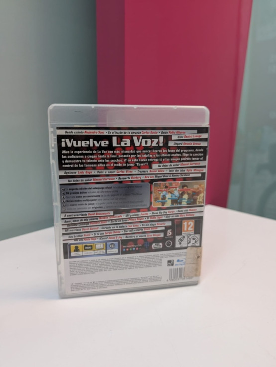9-9-67372-3-Videojuego Ps3 La voz vol. 2
