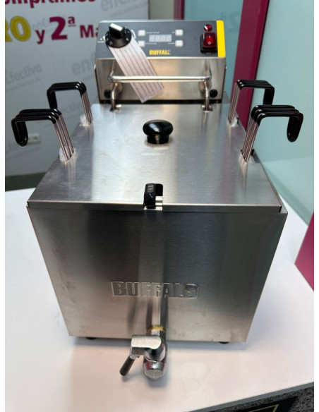 9-9-67402-1-Cocina Cocedero Pasta Industrial Buffalo Gh160 (sin Uso)