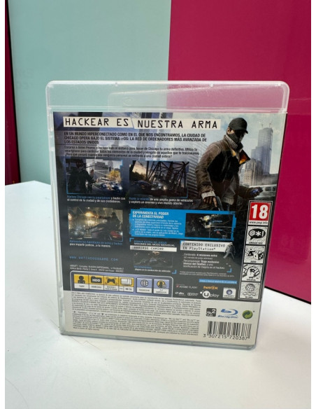 9-9-70296-3-Videojuego PS3 Watch Dogs 