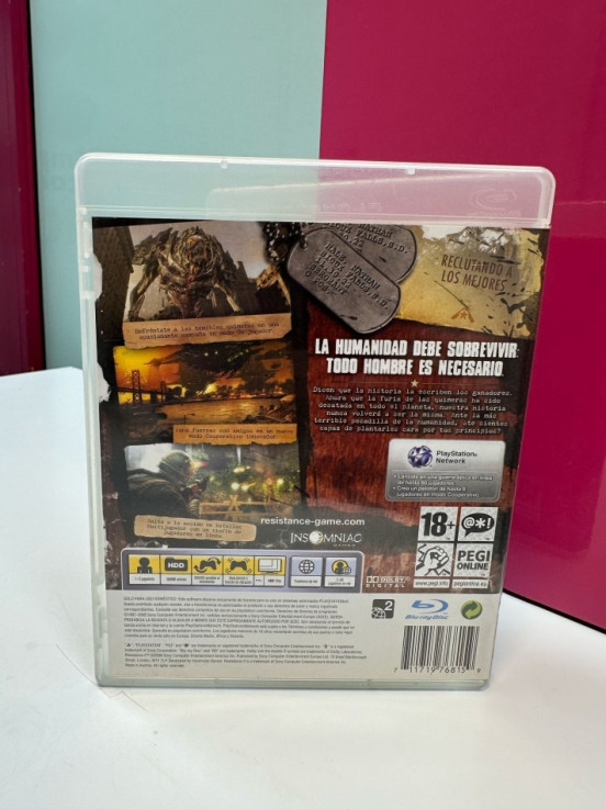 9-9-70299-3-Videojuego PS3 Resistance 2