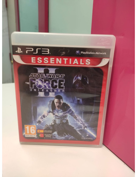 9-9-70450-1-Videojuego PS3 Essentials star wars the force unleashed